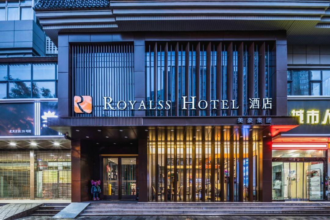 R Royalss Hotel, Xi'An Zhonglou Railway Station Anyuanmen Metro Station Exterior photo